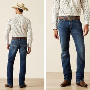 ARIAT M7 Slim Straight Jeans Western Cowboy 30/36